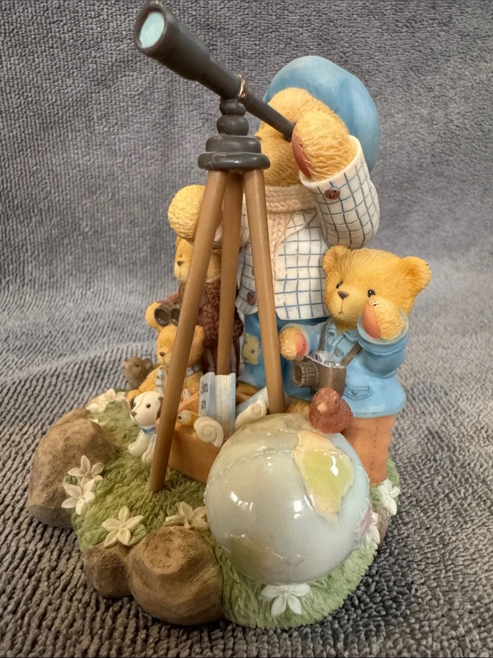 Cherished Teddies Winfield Figurine Millennium Edition in Excellent Condition